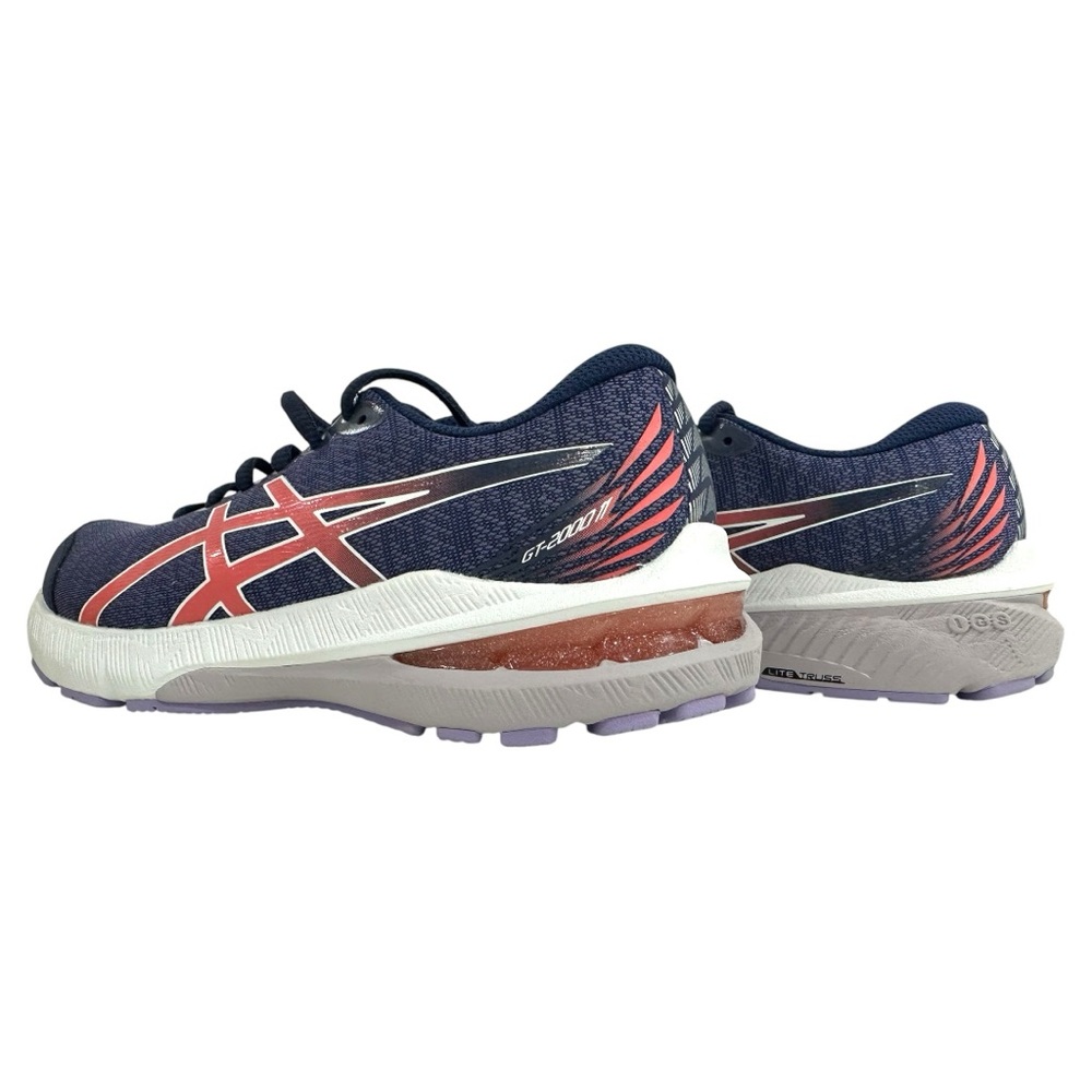 ASICS GT-2000 11 Kids Indigo Blue Papaya 1014A266-402 size 5.5 new with box - Picture 9 of 11